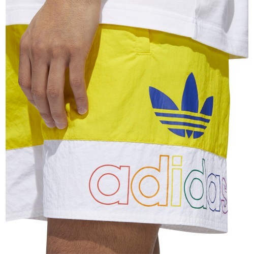 Adidas Originals Freestyle Men's Shorts Yellow White
