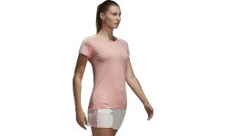 Adidas blūze Essentials 3-Stripes Pink White CF8833