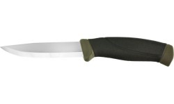 Нож Morakniv Companion MG Heavy Duty, углеродистая сталь, оливковый
