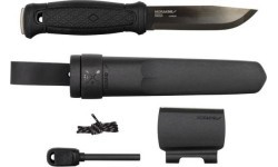 Нож из углеродистой стали Morakniv Garberg BlackBlade с набором для выживания
