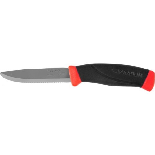 Спасательный нож Morakniv Companion F, нержавеющая сталь, красный