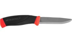 Спасательный нож Morakniv Companion F, нержавеющая сталь, красный