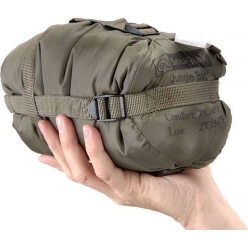 Sleeping Bag Snugpak Jungle Bag,for Left-Handers, Olive