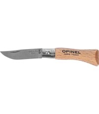 Нож Opinel 02 inox из бука