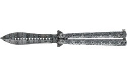 Joker JKR644 butterfly gray damascus knife