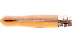 Нож Opinel 9 carbon с буковой рукоятью в блистере