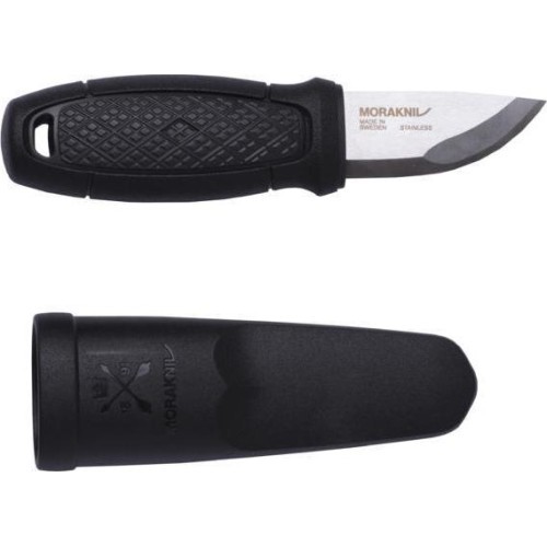Нож Morakniv Eldris, нержавеющая сталь, чёрный