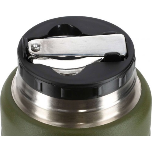 M-Tac food thermos with folding stainless steel spoon 750 ml