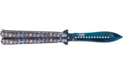 Нож-бабочка Joker JKR643, узор дамаск