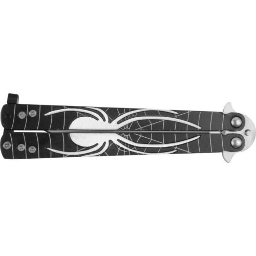 Joker knife JKR343 butterfly spider motif