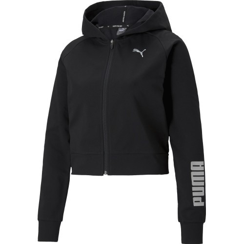 Puma RTG Full-Zip Hoodie Women's Sweatshirt Black 586485 01