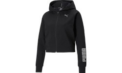 Puma RTG Full-Zip Hoodie sieviešu džemperis melns 586485 01