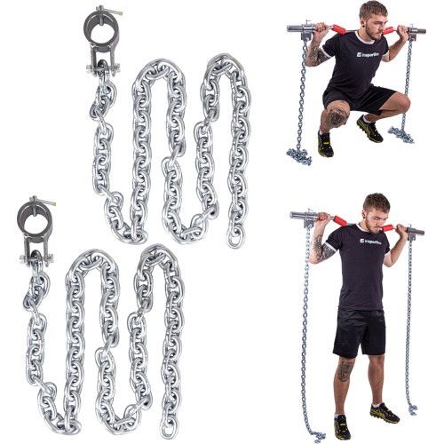 Цепи для поднятия тяжестей inSPORTline Chainbos 2x15 кг