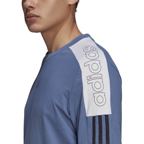 Adidas M CB Lin T Men's T-Shirt, Blue