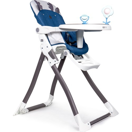 Feeding Chair Eco Toys Reindeer, Blue