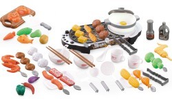 Мини-гриль ECOTOYS с кухонными аксессуарами для детей