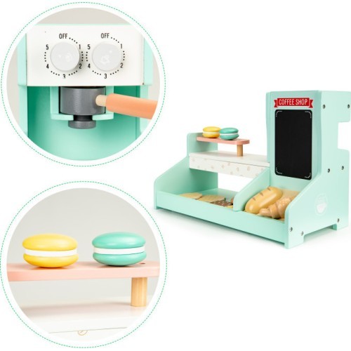 Деревянная кухня, кафе и пекарня ECOTOYS