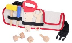 Koka instrumenti ar jostu Ecotoys DIY