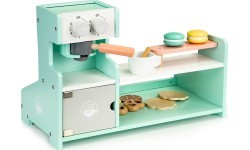 Wooden kitchen, cafe shop, bakery shop ECOTOYS