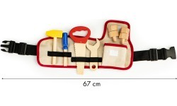 Деревянные инструменты с поясом Ecotoys DIY