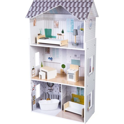 Кукольный домик Ecotoys Grace Residence с мебелью