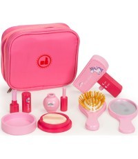 Skaistumkopšanas komplekts kosmētikas soma 6 skaistumkopšanas piederumi