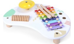 Muzikālais galdiņš ar cimboli ECOTOYS +18 mēn.