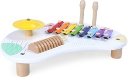 Muzikālais galdiņš ar cimboli ECOTOYS +18 mēn.