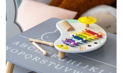 Музыкальный столик с цимбалами ECOTOYS +18 мес.