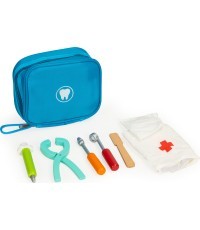 Vaikiškas odontologo rinkinys su 7 priedais Eco Toys