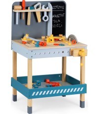 Koka darbnīca ar darbarīkiem - 47 el. Ecotoys