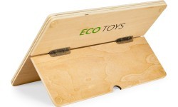 Koka izglītojoša magnētiskā tāfelīte ECOTOYS
