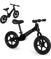 Vaikiškas krosinis dviratis EVA ratai ECOTOYS juodas