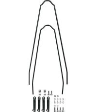 Aizsargspārnu stiprinājumi SKS Germany Velo 42/47, amortizējošai dakšai, melni