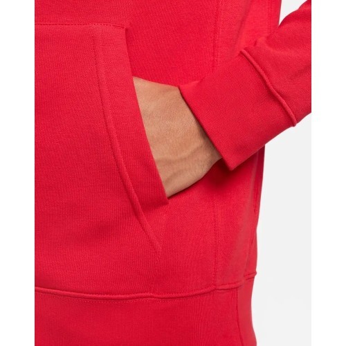 Nike Men's Full Zip Fleece Hoodie Red CW6887 657