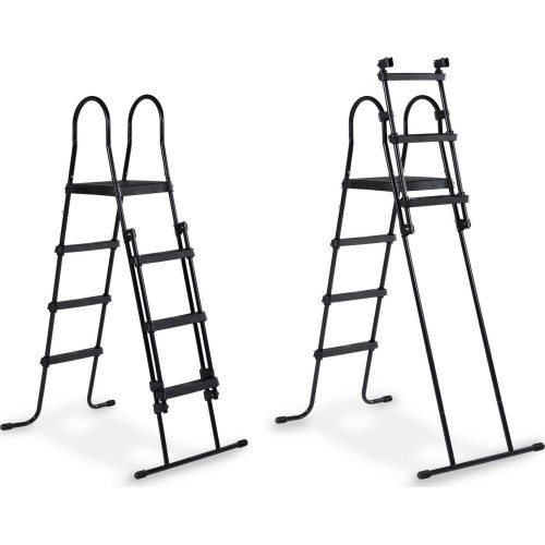 Каменный бассейн EXIT 400x200x122см с фильтрующим насосом - серый