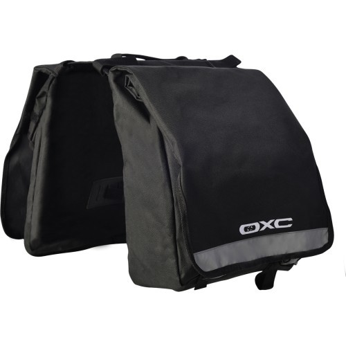 Велосумка OXC C-Serie C20, двойная сумка, 20л, черная