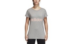 Adidas Ess Lin Lo Tee women's shirt, grey CZ5775