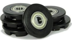 Buddy – riteņa vāciņš 12 mm, melns (6 gab.)