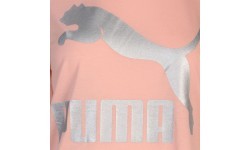 Puma Classics Logo Tee Blouse Pink 575067 31