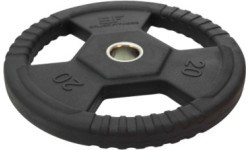 Обрезиненный диск с ручками Bauer Fitness Premium 20 кг AC-1496