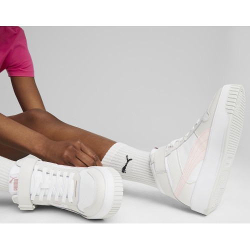 Puma Carina Street Mid Women's Shoes White 392337 04
