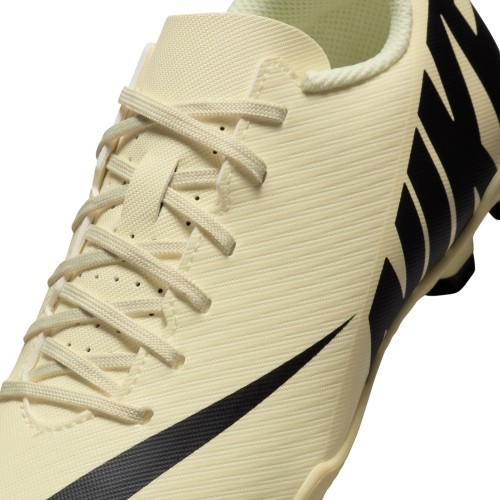 Nike Jr Vapor 15 Club FG/MG bērnu futbola apavi Yellow Black DJ5958 700