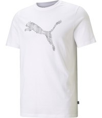 Мужская футболка Puma Cat Basic Tee, белая