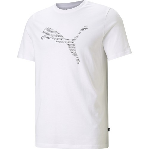 Мужская футболка Puma Cat Basic Tee, белая
