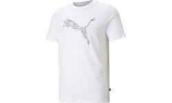 Puma Cat Basic Tee vīriešu T-krekls, balts