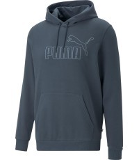 Puma vīriešu džemperis Ess Elevated Hoodie Blue 673387 16