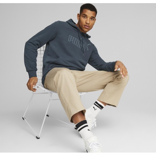 Puma vīriešu džemperis Ess Elevated Hoodie Blue 673387 16