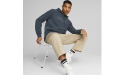 Мужская толстовка Puma Ess Elevated Hoodie Blue 673387 16