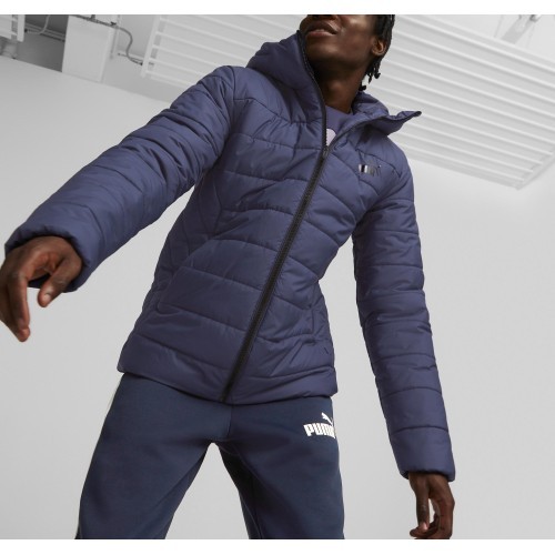 Мужская куртка Puma Ess Hooded Padded Jacket Blue 848938 06